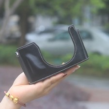 Vintage Retro PU Synthetic Leather Camera Pouch Case Sheath Cover For Leica Q3