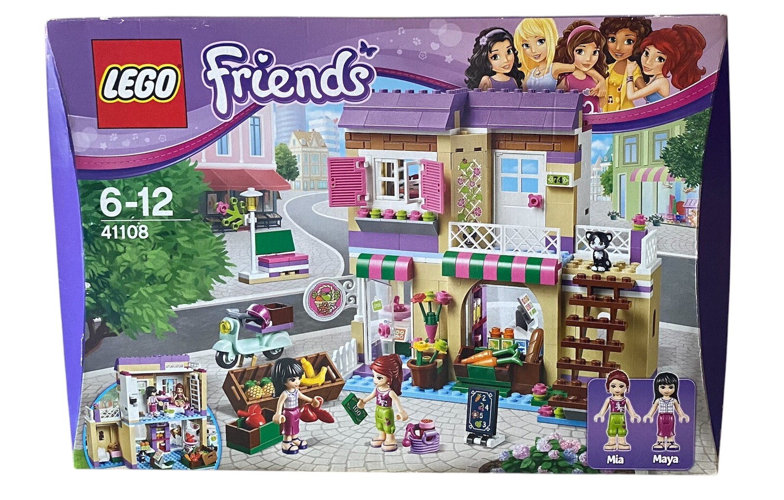 LEGO Friends Heartlake Food Market 41108 City Toys BNIB Retired Set New