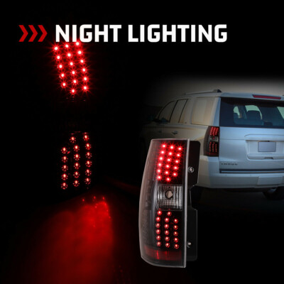 Tail Lights For Chevy Suburban /Tahoe GMC Yukon /Yukon XL 2007-2014 Brake Lamp E - Foto 9