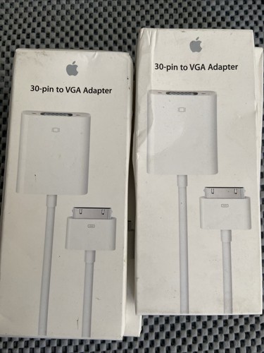 Genuine Apple 30-pin to VGA Adapter MC552ZM/B - 第 1/2 張圖片