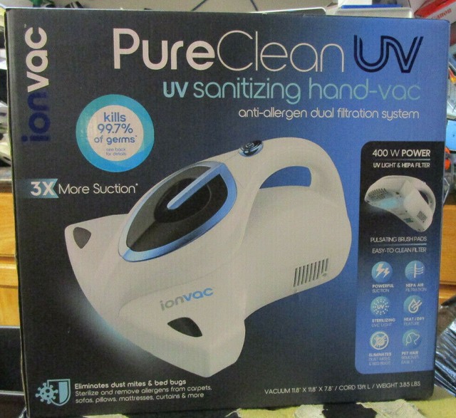 pure clean uv sanitizing hand vac reviews