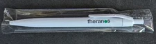 Theranos ballpoint promotional pen Elizabeth Holmes (prison) - Genuine/NOS