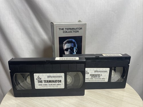 Terminator & Terminator 2 Judgment Day VHS 1991 Collection Used - Picture 5 of 5