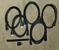 5 Pack HDMI high speed with HDMI ON BOTH ENDS 6 FT Long