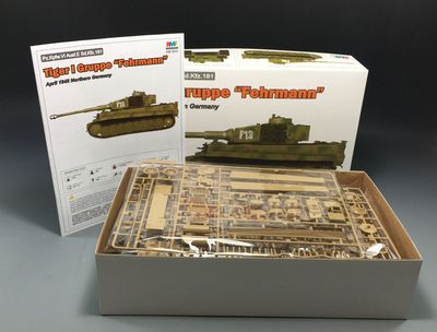 RYEFIELD MODEL RFM RM-5005 1/35 Tiger I Gruppe ''Fehrmann'' April 1945