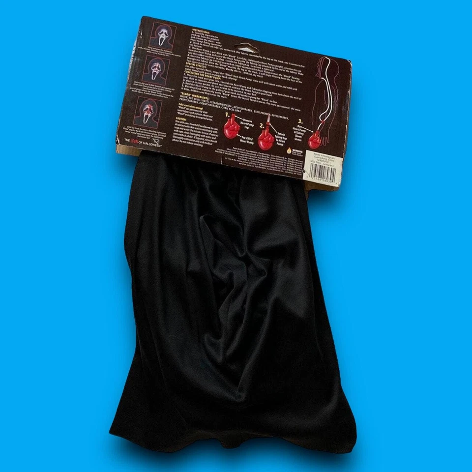 Scream 4 Movie Ghostface Bleeding Halloween Mask 2010 Fun World Ghost Face - Image 2 of 4