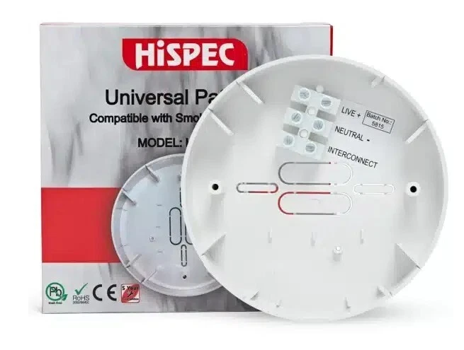 Hispec HSSA/PA Universal Surface Mounting Pattress Plate for HSA Range