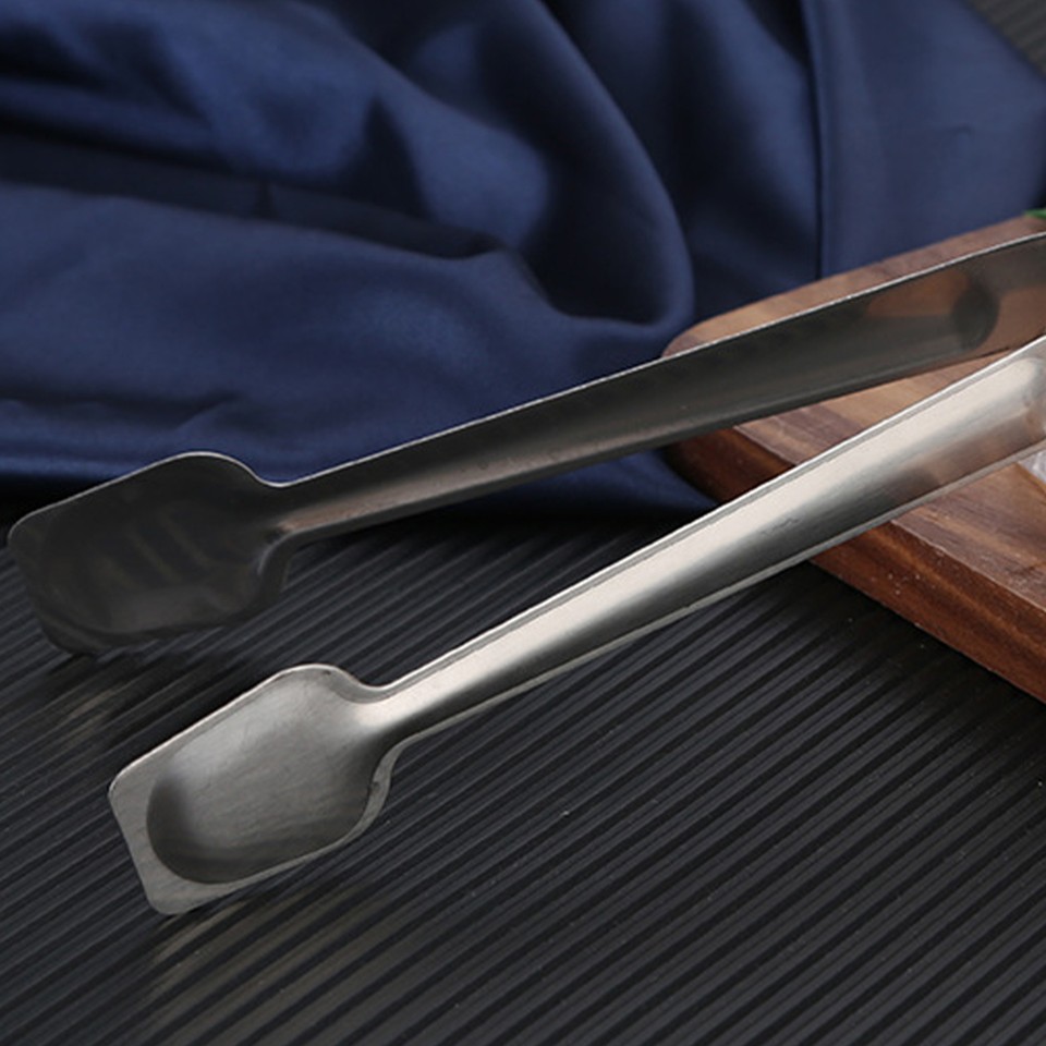 Ice Cube Tongs Small Stainless Steel Ice Sugar Sweets Tongs Serving