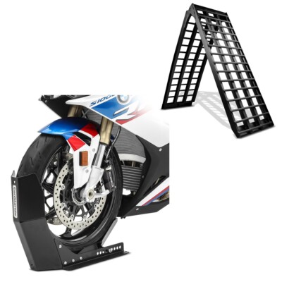 Auffahrrampe + Motorradwippe BF5 für Yamaha XV 1700 Road Star Warrior
