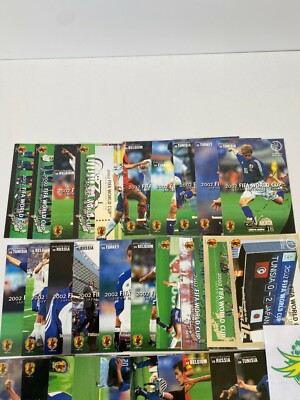 2002 World Cup Memorial Box Panini Trading cards soccer Football