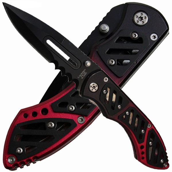 Herbertz Einhandmesser Taschenmesser Leichtmetallgriff Liner Lock GüRtelclip-image