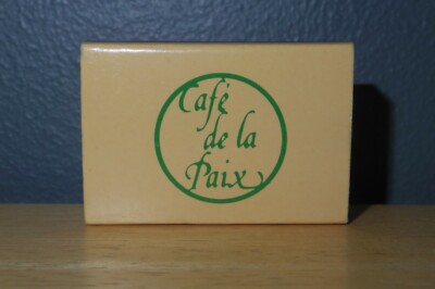 Vintage Cafe de la Paix The Atlanta Hilton Atlanta Georgia Matchbox Unstruck