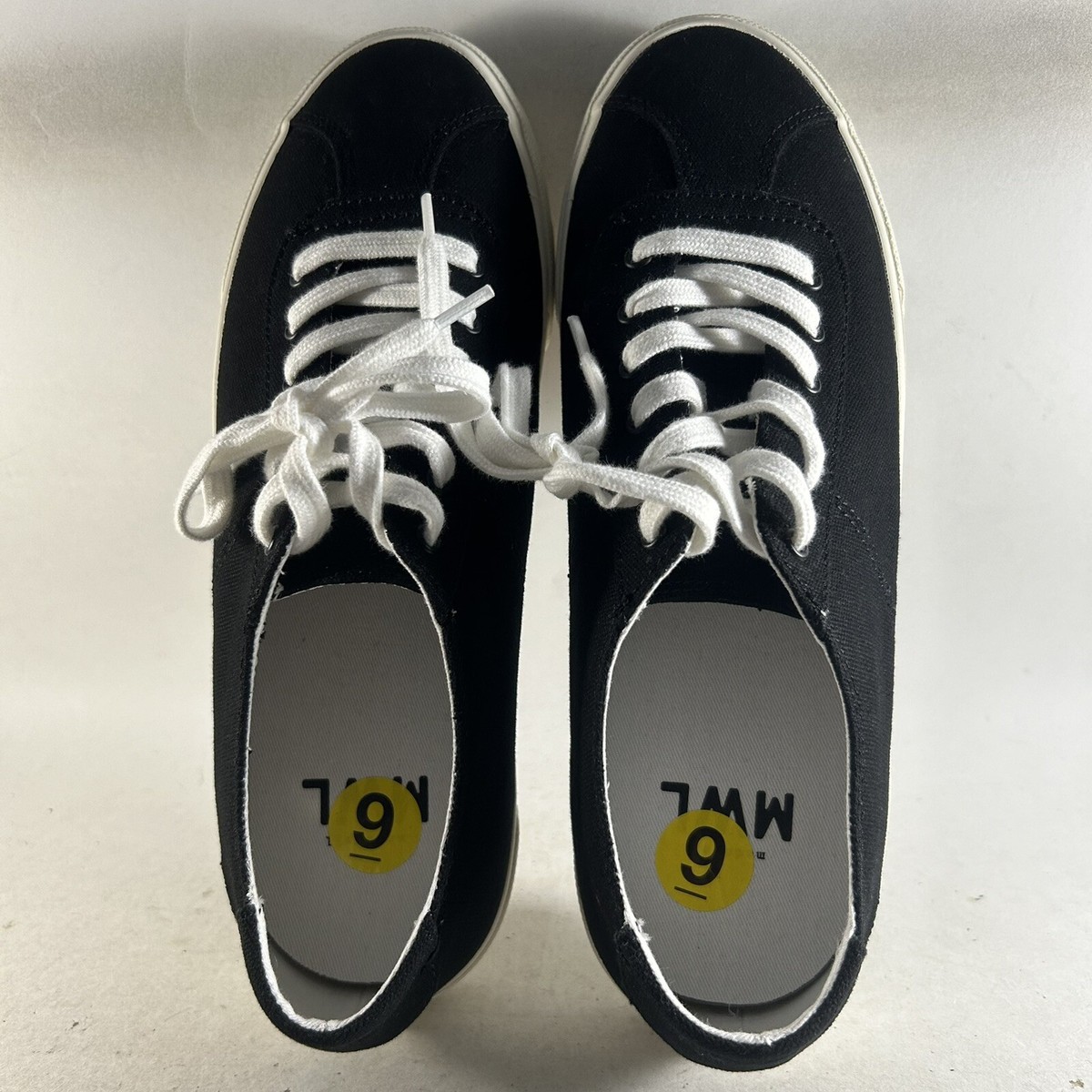 Madewell MWL Street Sneaker Men 9.5 Black Canvas Skate Low Urban Style Shoes NEW Madewell Shoes Women main image 3