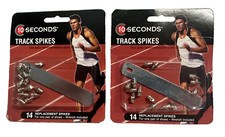 Lot 2- 10 Seconds 28 Replacement Track Spikes 1/4" Needle Running Asphalt Sprint