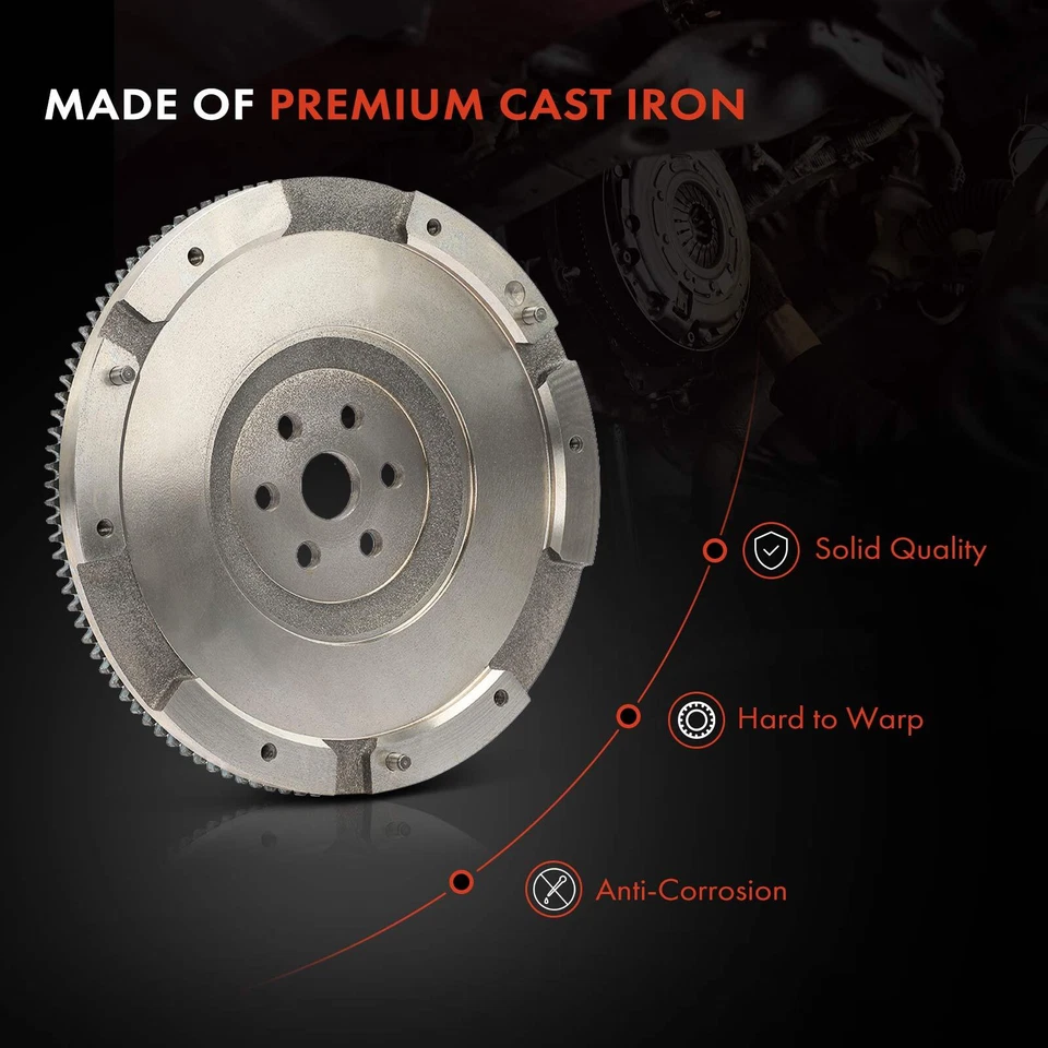 Volante embrague para Mazda 3 2004-2009 5 2006-2010 2012-2014 L4 2,3 L L4 2,5 L 112T Foto 4 de 4