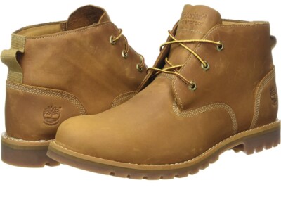 Timberland Larchmont Waterproof Wheat Leather Mens size 8  display picture 3