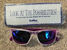 FASHION SUNGLASSES OF LAMINATED SAFLEX GLASS BRAND NEW IN CELLOPHANE SLEEVE