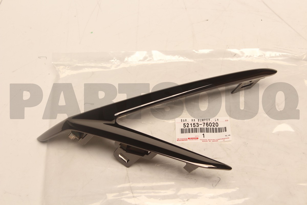 5215376020 Genuine Toyota BAR RR BUMPER LH 52153-76020 | eBay