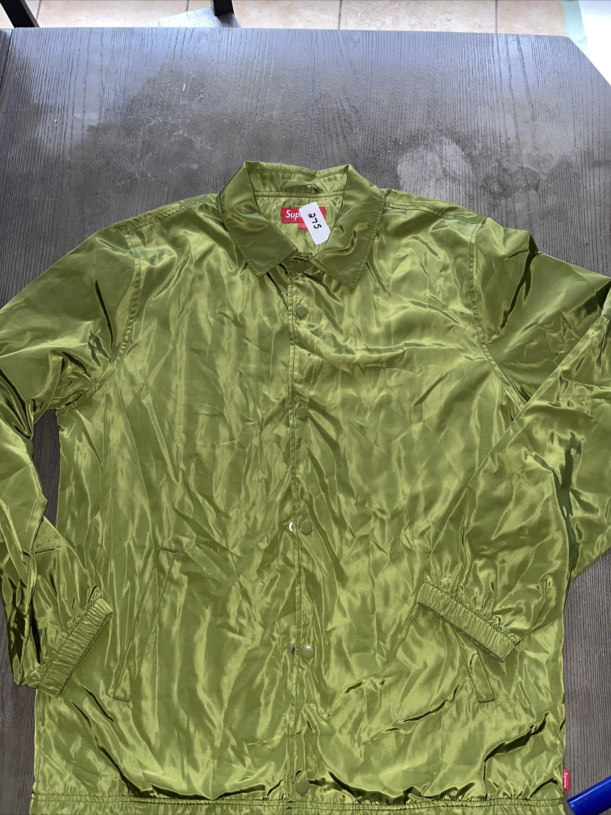 veste d'entraîneur digi olive suprême