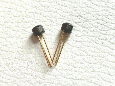 2 Pieces 2N3565 TRANSISTOR NPN, 3 PIN, TO-106 GOLD LEADS BY FAIRCHILD ...