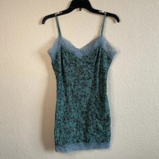 Intimately Free People Womens No Secrets Floral Bodycon Slip Dress Size Medium