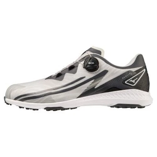 Zapatos de golf Mizuno NEXLITE WG BOA para hombre sin clavos EEE WIDE gris/negro US9.5 26.5 Foto 2 de 4