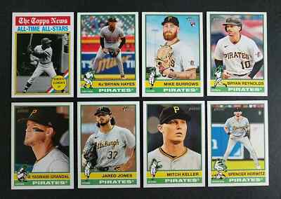 2025 Topps Heritage  PITTSBURGH PIRATES  Team SET SKENES ROOKIE CUP