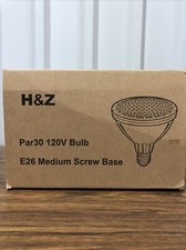 H Z Par30 Short Neck, 6 Pack High Output Par30s Halogen 50W 120V, Par30 Dimma...