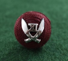 The 11th Gorkha Rifles Officer's Cap Boss badge - Post 1948