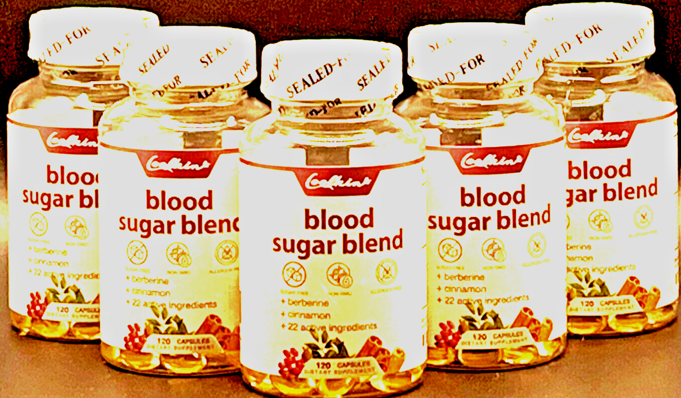 Blood Sugar Blend - Balance & Control Sugar Glucose Levels, Lower Blood Pressure