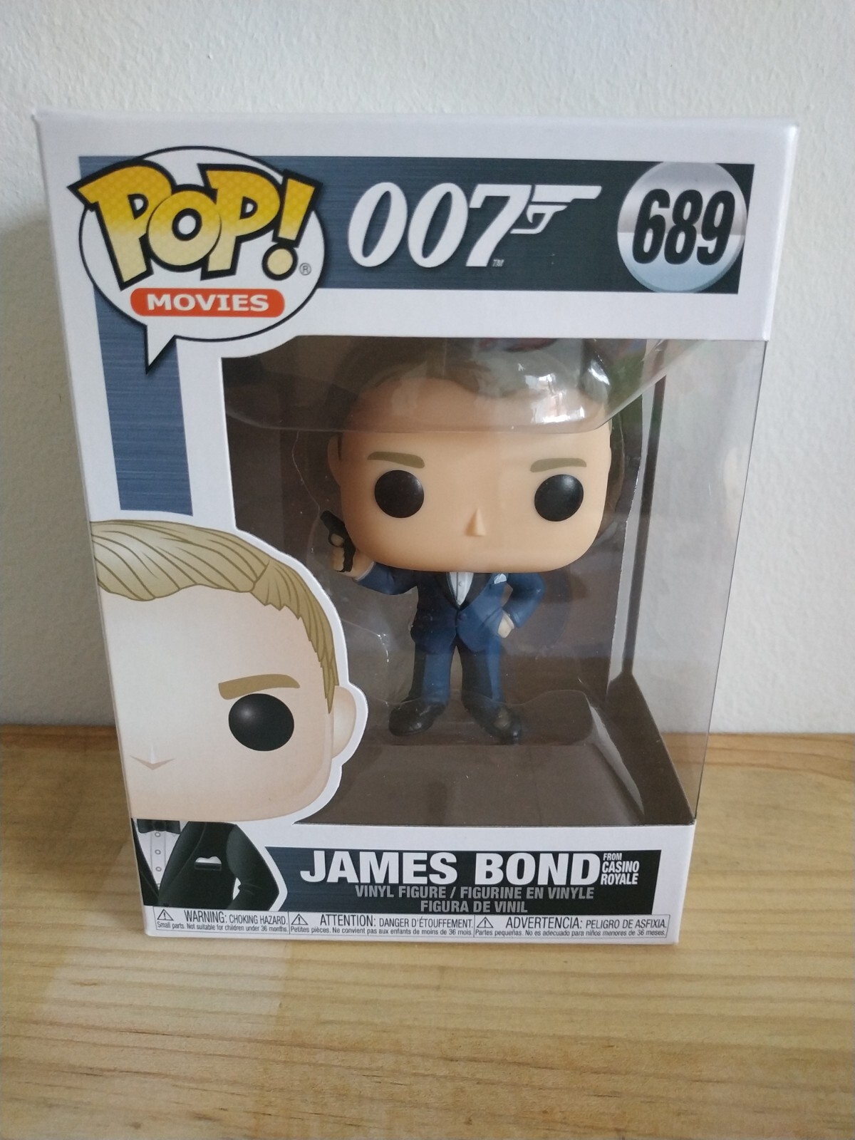 Funko Pop James Bond 007 Casino Royale 689 Daniel Craig Vaulted Ver Fotos