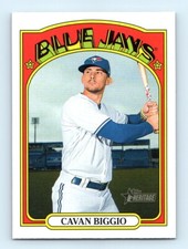 2021 Topps Heritage High Number Cavan Biggio Toronto Blue Jays #216