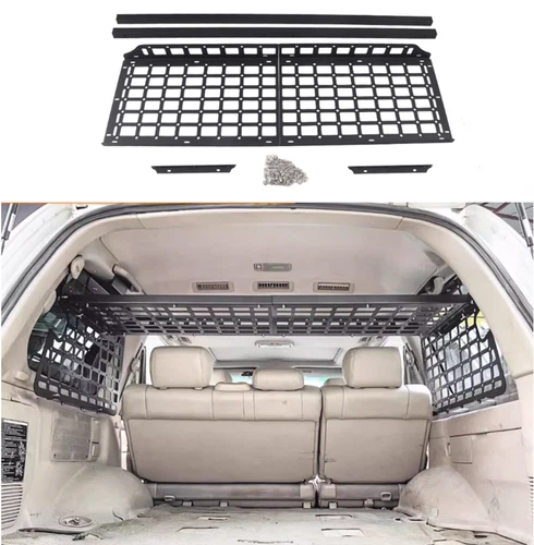 Rear Trunk Molle Storage Middle Panel For Toyota Land Cruiser J100/Lexus LX470