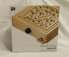 Professor Puzzle Ultimate IQ Test Labyrinth w/ IQ Challenge Booklet Brand New