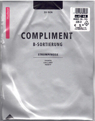 Hudson ''Compliment'' Strumpfhose B-Quality versch. Farben und Größen