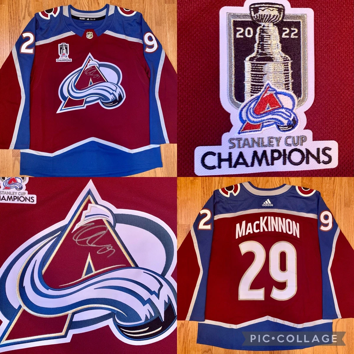 Nathan MacKinnon Signed Colorado Avalanche Authentic Jersey