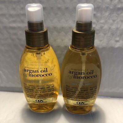 2x OGX Renewing + Argan Oil of Morocco Weightless Dry Oil Mist