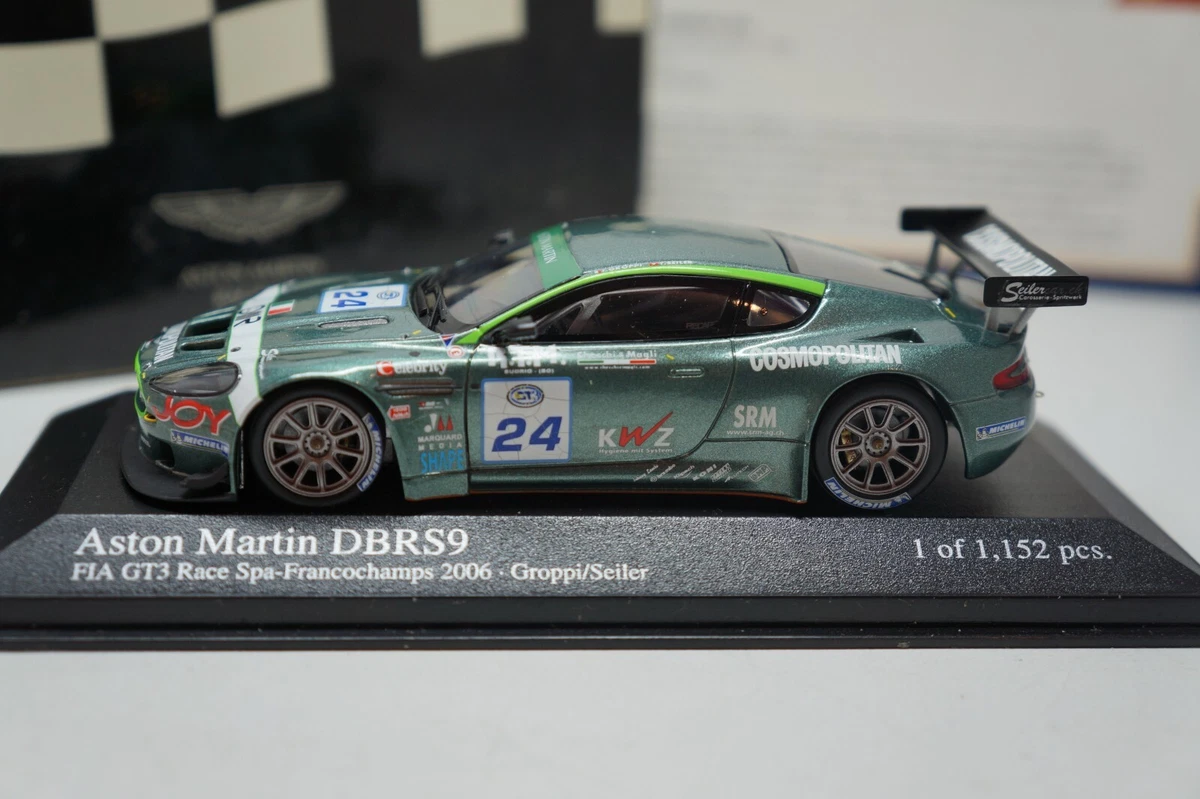ASTON MARTIN DBR9 N°62 LE MANS 2006 ALTAYA 1:43 Arrivée 9ème