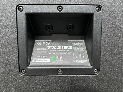 Electro-Voice TX2152 Dual 15″ 2 Way Passive Full Range Speaker