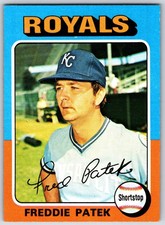 1975 Topps #48 - Freddie Patek Kansas City Royals (NM) *HGCARDS*