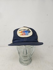 Vintage Chevy Power Nascar 80s mesh trucker hat snapback made in USA Chevrolet