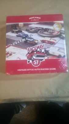 Vintage 2005 Raceway 57 Car Racing Family Board Game