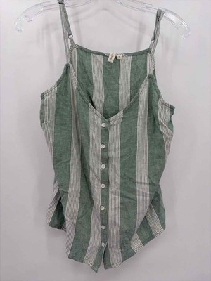 Pre-Owned Treasure & Bond Green Size Medium Tank Top