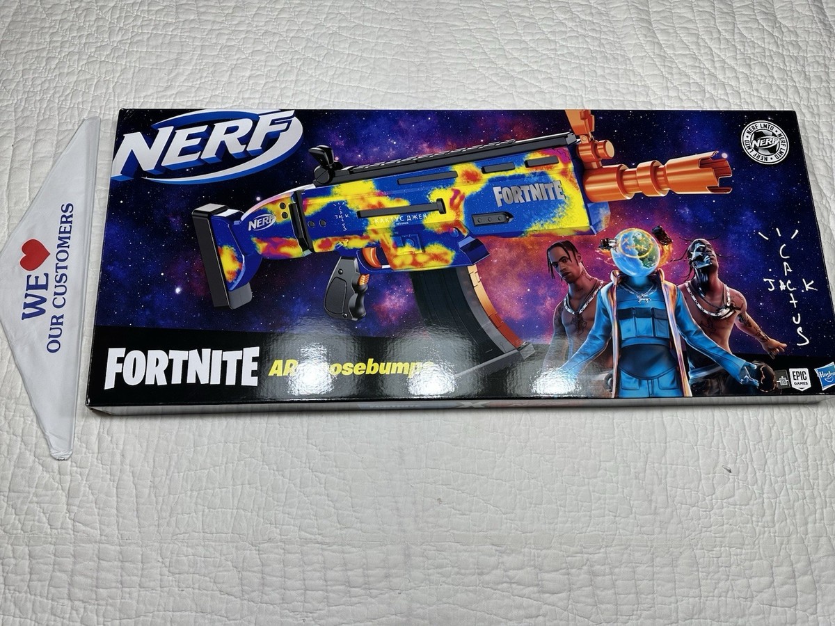 Travis Scott Cactus Jack Fortnite AR-Goosebumps Nerf Elite