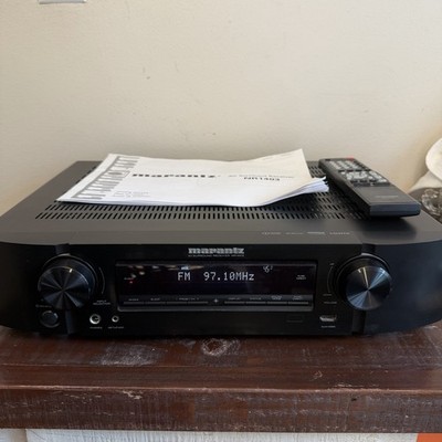 Marantz NR1403 Dolby 5.1-Ch Surround Receiver Bundle W Remote Manual Tested