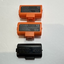 PowerA Xbox One Controller Battery Packs 1100mAh 1200mAh Orange Black Lot of 3