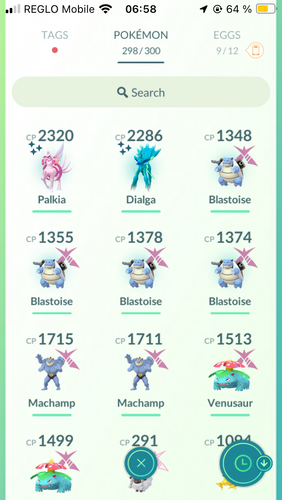 Palkia Origin Shiny Avec Rendu Spécial Sur Pokémon Go - Compte Enregistré Ou 30 Jours De Garantie - Plateformes Android Et IOS