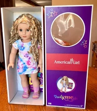 American Girl Doll 115 Blond Curly Hair