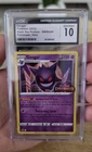 CGC 10 GENGAR SWSH241 LOST ORIGIN PRERELEASE BLACK STAR PROMO HOLO GEM MINT