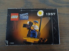 LEGO Studios: Cameraman (1357) 100% Complete w Minifigures & Instructions